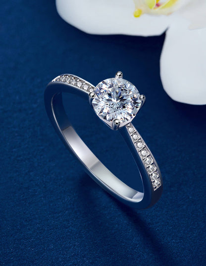 Ahabobo Moissanite Engagement Rings